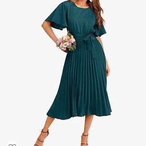 Emerald Green Semi-Formal Dress